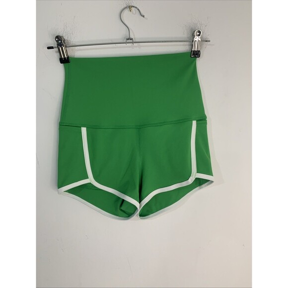 FP Movement Pants - Free People FP Movement Island Time Shorts Women's Sz XS Green High Rise Revolve